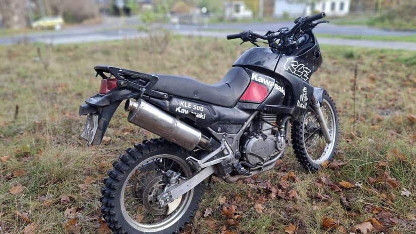 Motocykl enduro kawasaki kle 500 nie xt, xr, dr650, nx