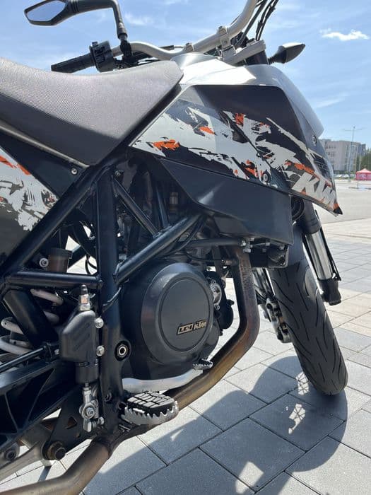Ktm 690 sm szwajcaria zamiana