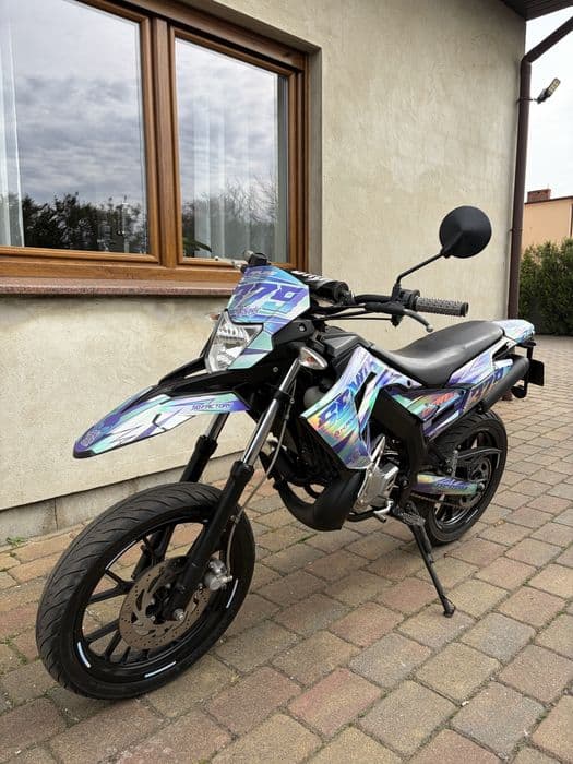 Derbi senda 50 Holo okleina (rieju mrt beta rr track sherco sm-r gilera smt fantic)