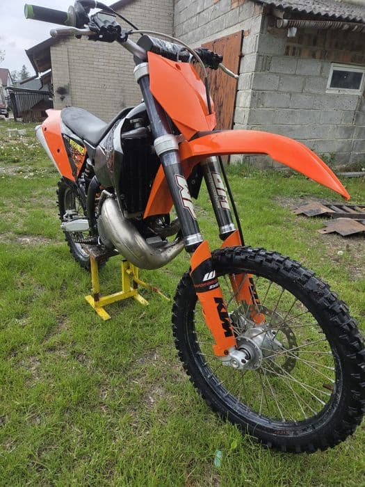 Cross KTM SX 250 2008 zamiana