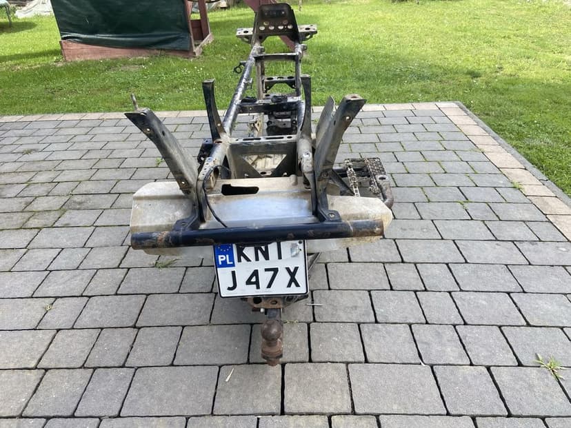 Rama Kwity zarejestrowana w PL Polaris 850 sportsman dokumenty PL