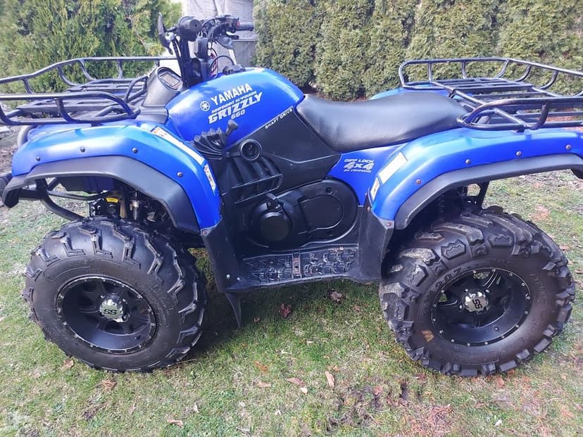 Quad YAMAHA Grizzly 660 4x4/Zadbany