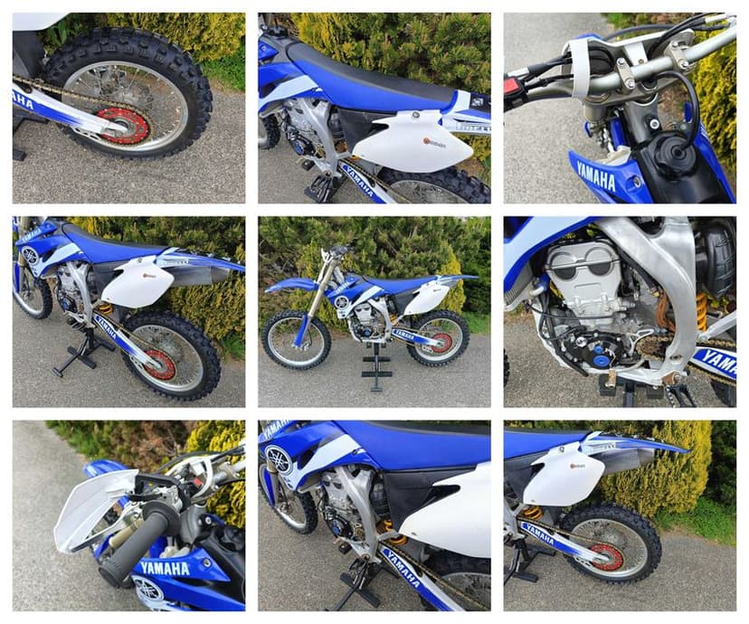 Yamaha YZ250F 2008 r. RENTHAL, transport, raty na oświadczenie!