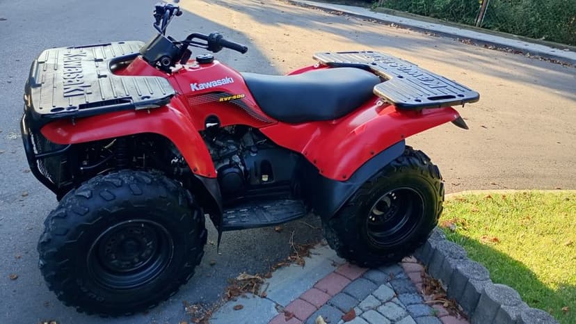 Kawasaki kvf 400  4x4