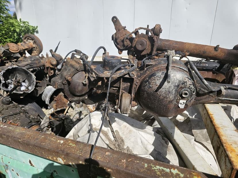 Nissan Patrol Y61 przedni most pochta