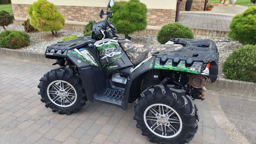 Polaris sportsman 850xp wspomaganie kierownicy możliwy transport