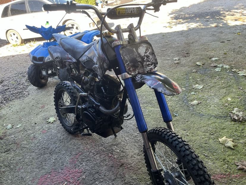 Cross 250 sprzedam lub zamienie za motocykl prl