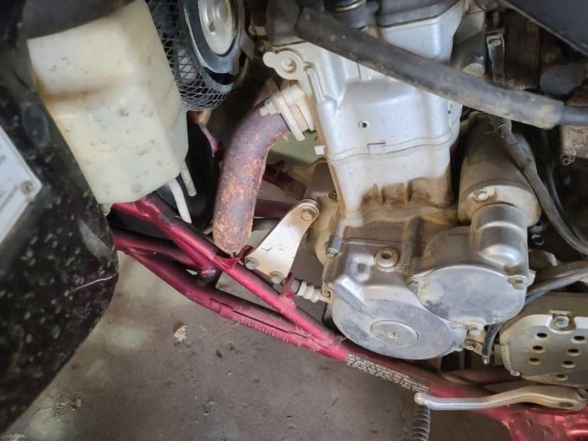 ltz 400 rama dokumenty  kartery glowica rama wahacz siedzenie amor wal