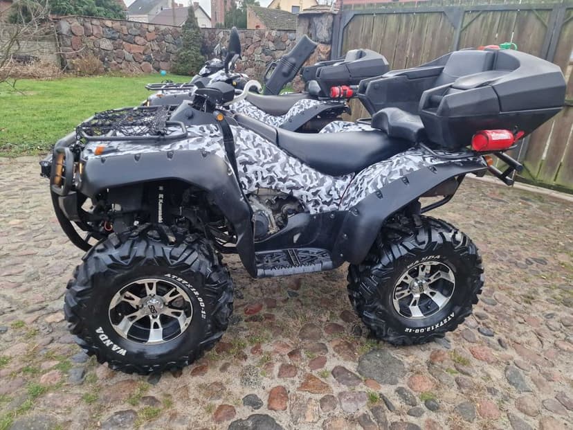 Kawasaki Bruteforce Quad ATV zarejestrowany kat b