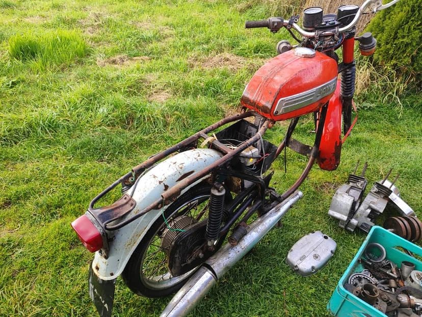 Jawa deluxe 350 mozliwy transport