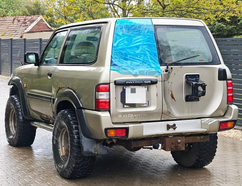 NISSAN PATROL Y61 3.0DI 2001r Lift, Pali i jeździ, Pordzewiały!