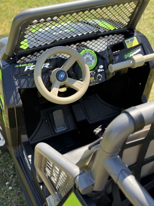 Pierwszy elektryk! Peg Perego Polaris RZR 24V Green Shadow