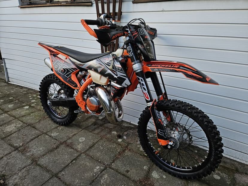 KTM XCW 150 ccm 2018r homologacja, do rejestracji, BDB stan / 125 exc