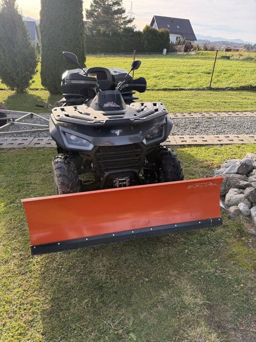 Quad Segway Snarler 570 AT6L+Pług. 370km przebieg