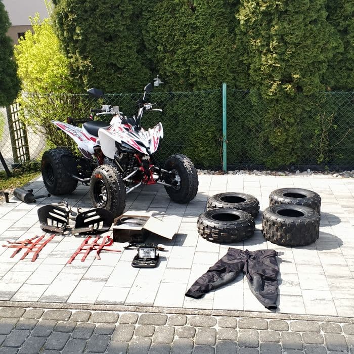 OKAZJA Yamaha Raptor 250 | Homologacja drogowa | Stan Idealny | 1100 km