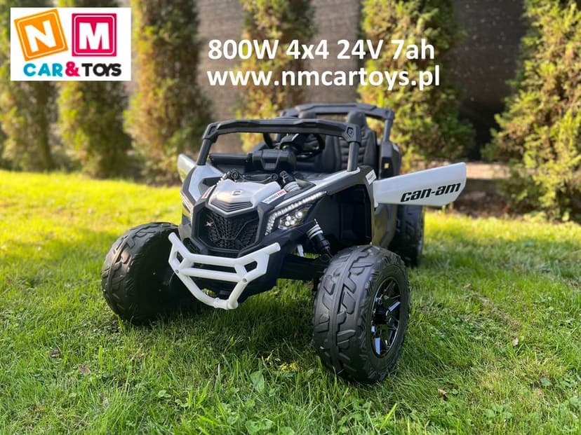 Auto Autko na akumulator 4x4 800W 24v7ah MAVERICK CAN-AM Pojazd Buggy
