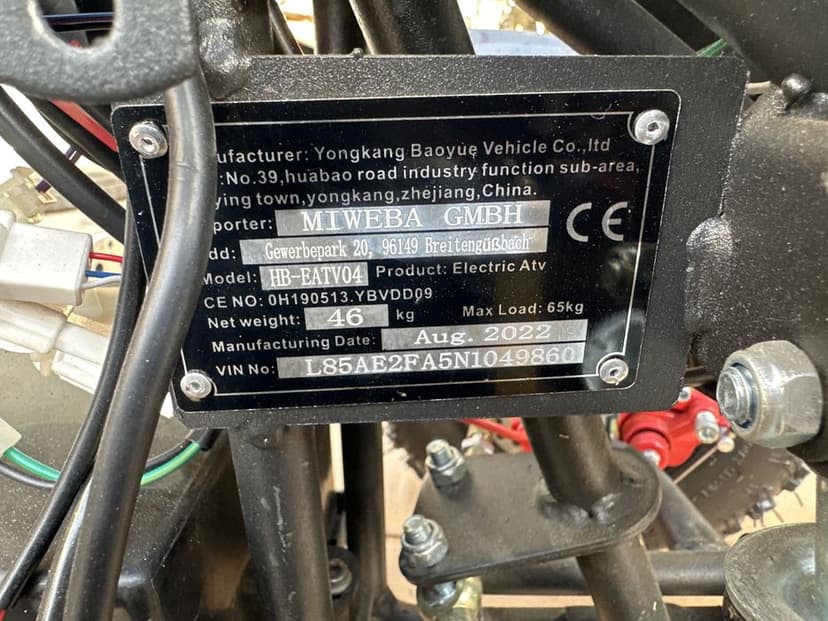 Quad MIWEBA GMBH dziecięcy