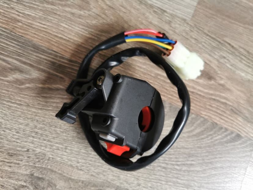 Yamaha raptor grizzly przełącznik zespolony lewy przycisk