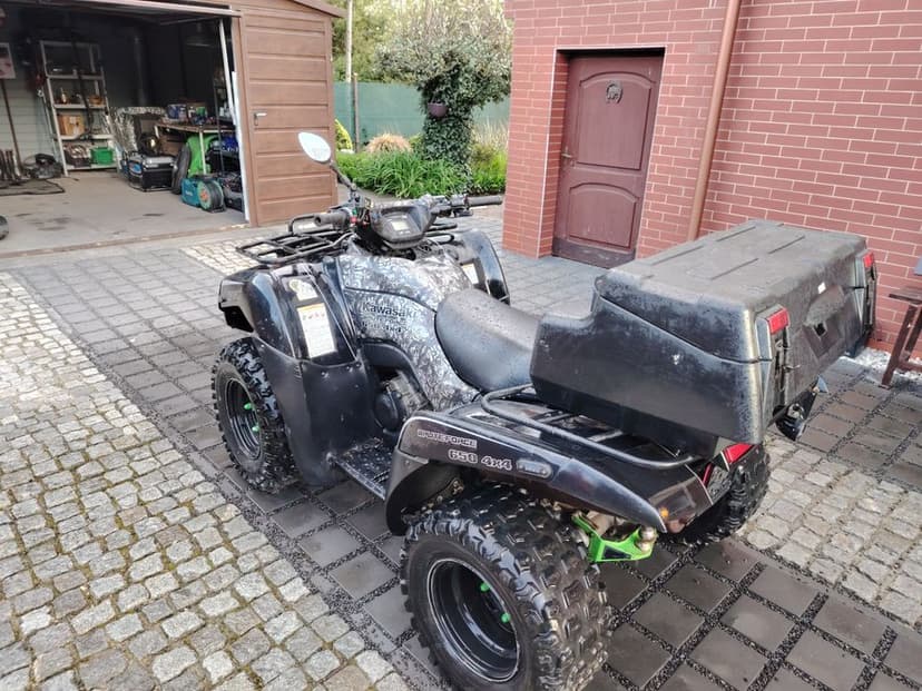 Quad Kawasaki brute force 650 KVF 4x4 homologacja