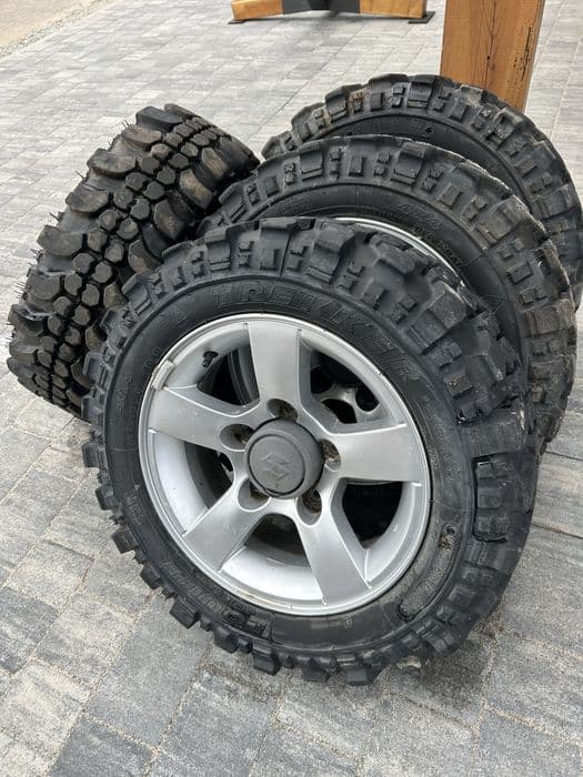 Koła felgi opony alufelgi suzuki jimny vitara samurai