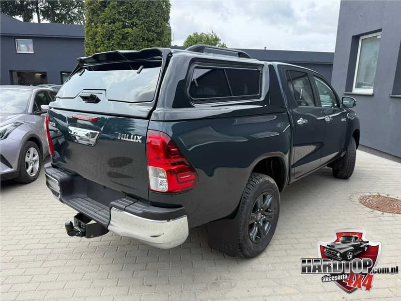 Zabudowa Paki PREMIUM HARDTOP (Szyby Przesuwne) TOYOTA HILUX 2016+ 4x4