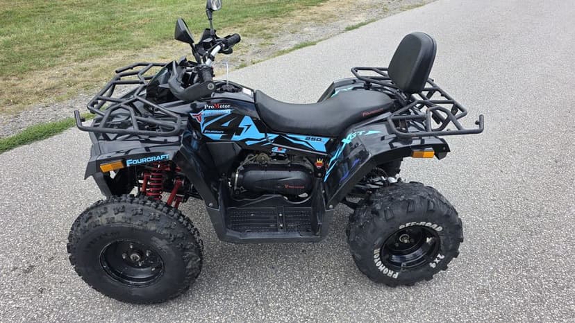 Quad 250 Fourcraft XXl bashan linhain Hak automat led atv quad 250