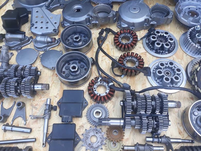 kawasaki kfx suzuki ltz 400 w czesciach glowica cylinder skrzynia wal