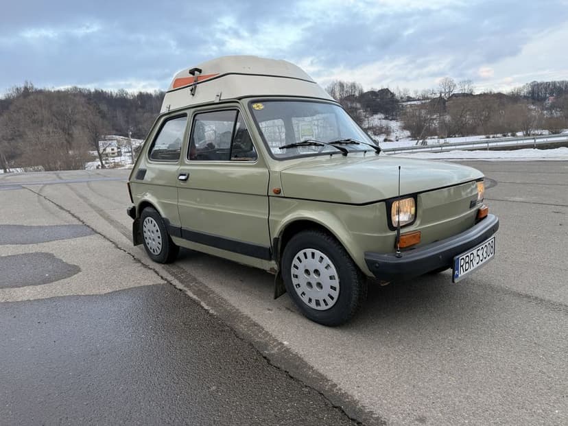 Fiat 126p 650E – oryginał, kapliczka, dodatki możliwa zamiana za quad