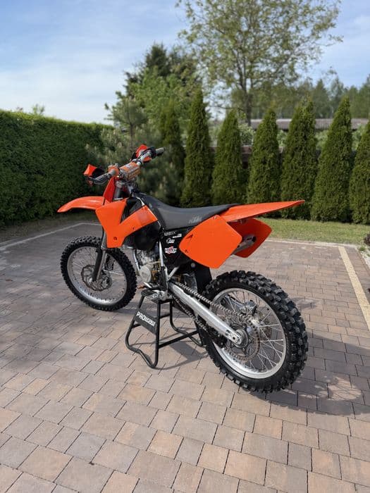 KTM SX 125 świeżo po generalce tłok B i korba 5mth temu, nowe plastiki
