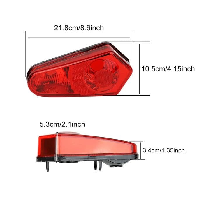 Polaris 700 Sportsman 500 Lampy Tył Tylne Lampa Lewa Prawa Czerwone