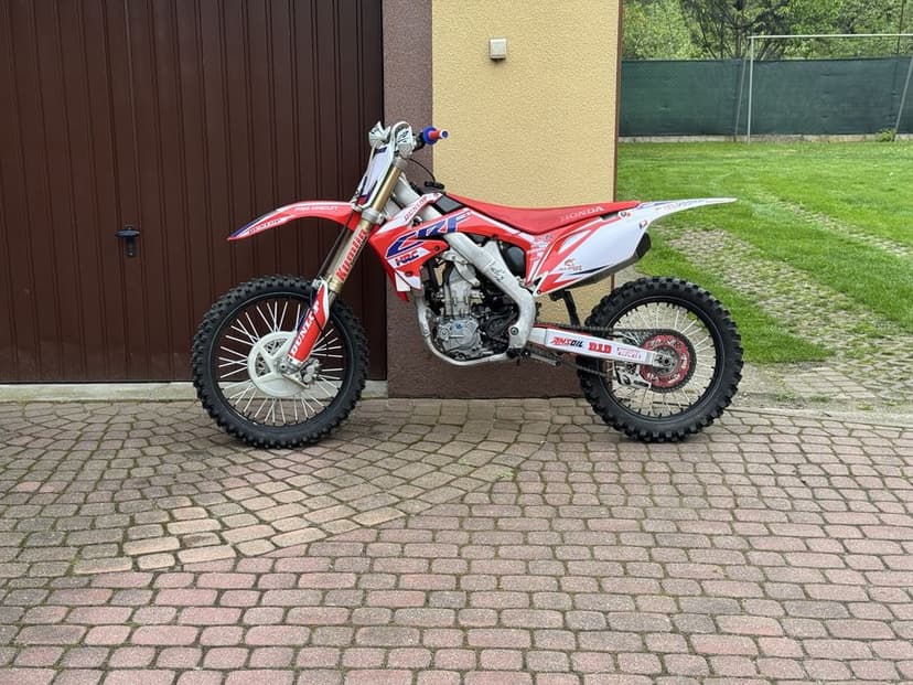 Honda crf 250r po remoncie 2013