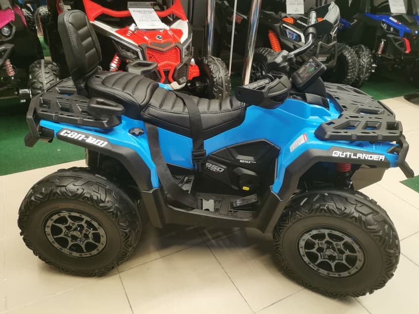 Quad Can-am Outlander 4x45W na akumulator max udźwig 50kg