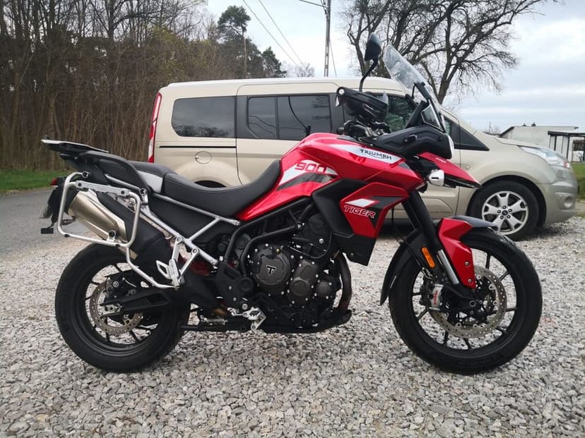 Triumph Tiger 900 GT Pro 3 kufry  1200 Rally Adventure crf 1000
