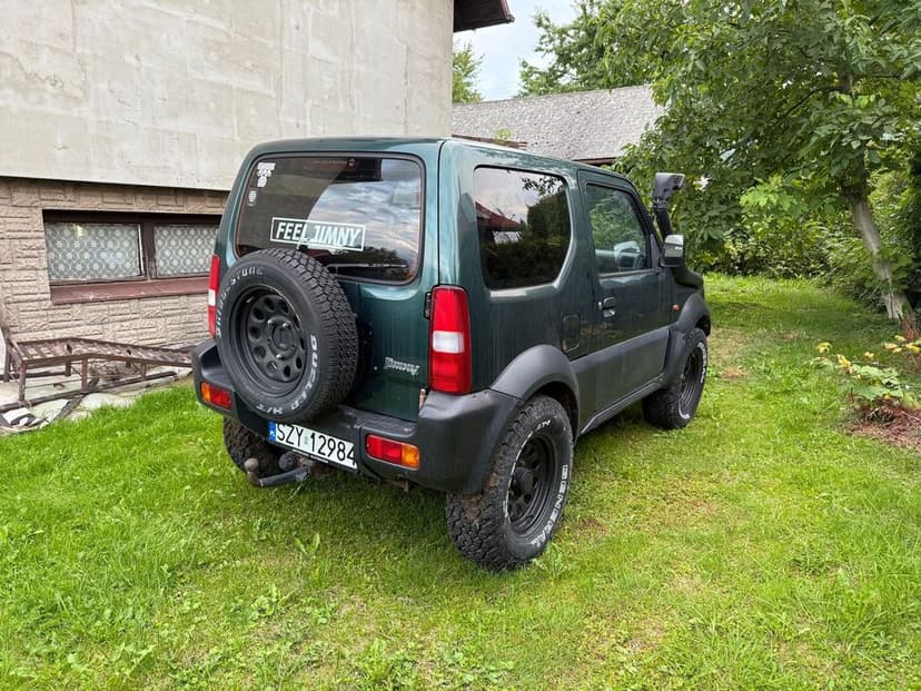 Suzuki Jimny snorkel hak