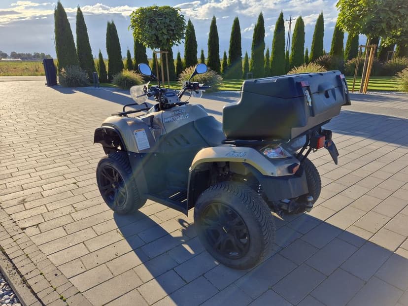 Quad kymco mxu 450i 4x4  bardzo ładny.