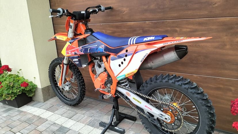 KTM SXF 250 Factory Edition 100mth, nowy tłok, Yoshimura, Transport