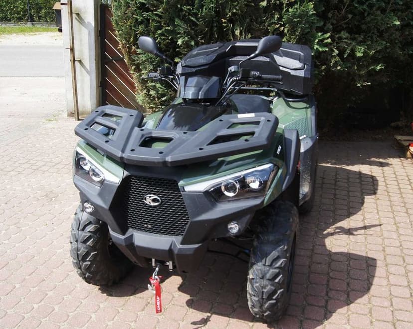 KYMCO MXU 550 duży quad kufer grzane manetki T3b 2 osoby na gwarancji