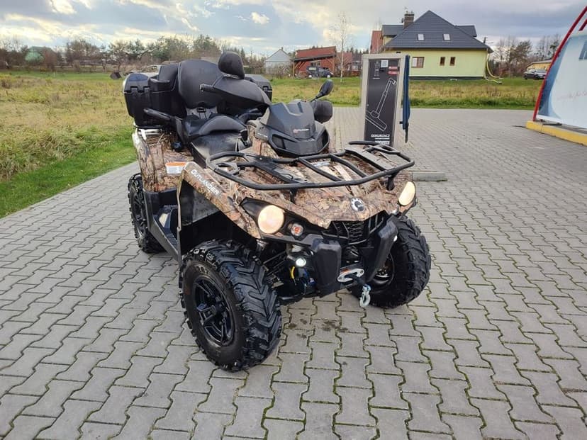 Can-Am Outlander Pro Max L Hunting Edition Mossy Oak hak wciągarka