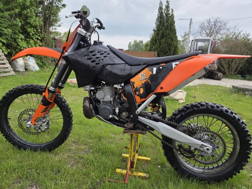 Cross KTM SX 250 2008 zamiana