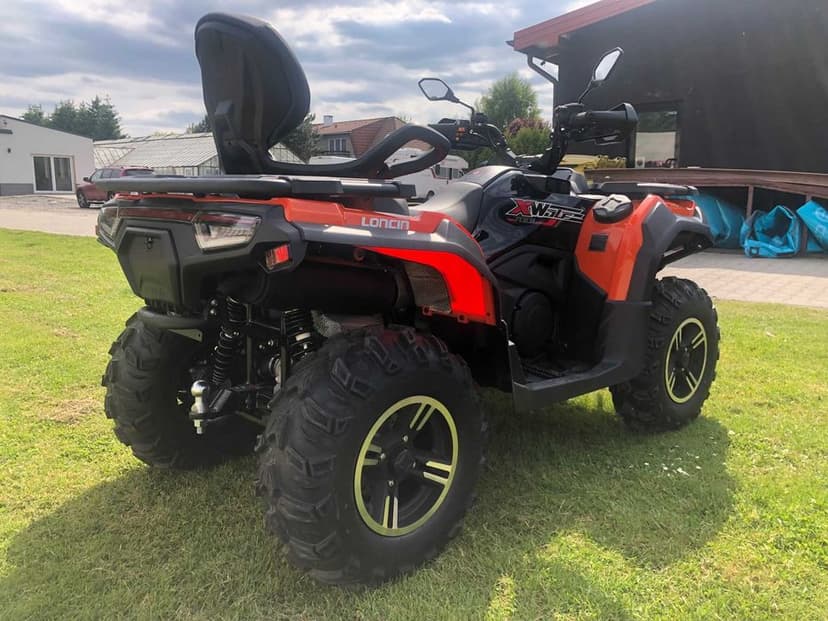Quad ATV LONCIN X-WOLF 700L EPS '25 Raty Bumpery Pług Kufer PROMOCJA !