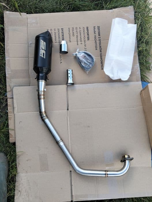 Yamaha yzf r125,Mt125 Wydech tłumik kolektor SC, leovince, akrapovic