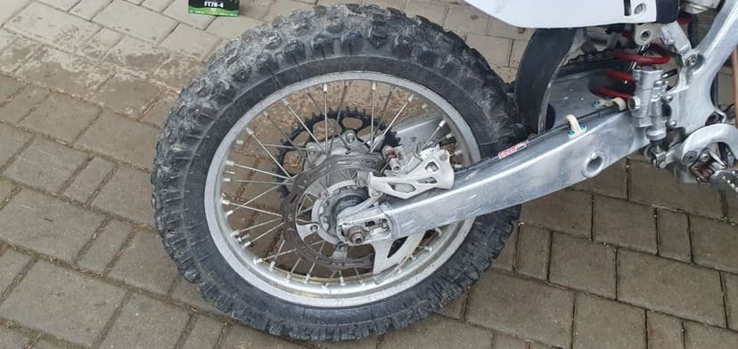 Yamaha WR yz250f - części, koło, zawieszenie, plastiki