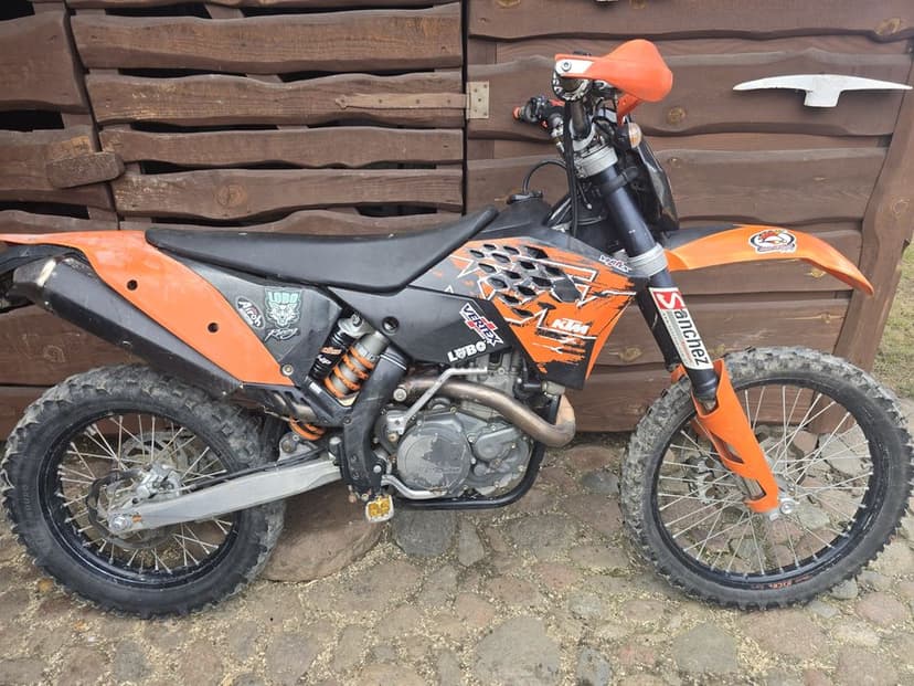 KTM EXC-R 450 enduro supermoto zarejestrowany