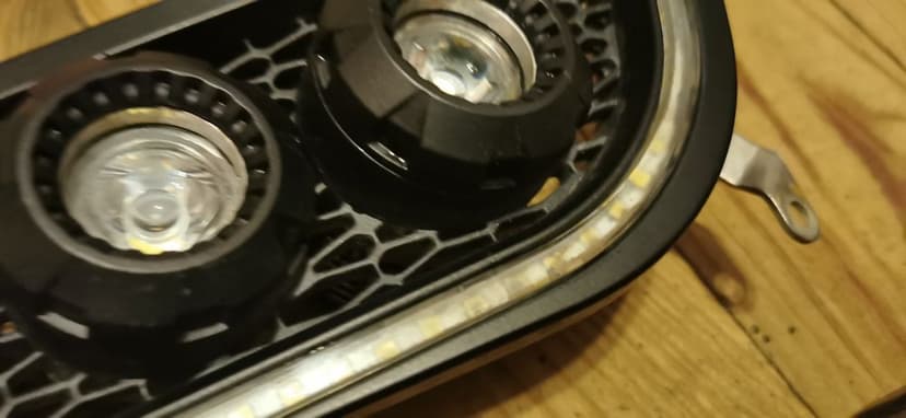 Polaris rzr 1000 lampa lampy reflektor reflektory przód led ring