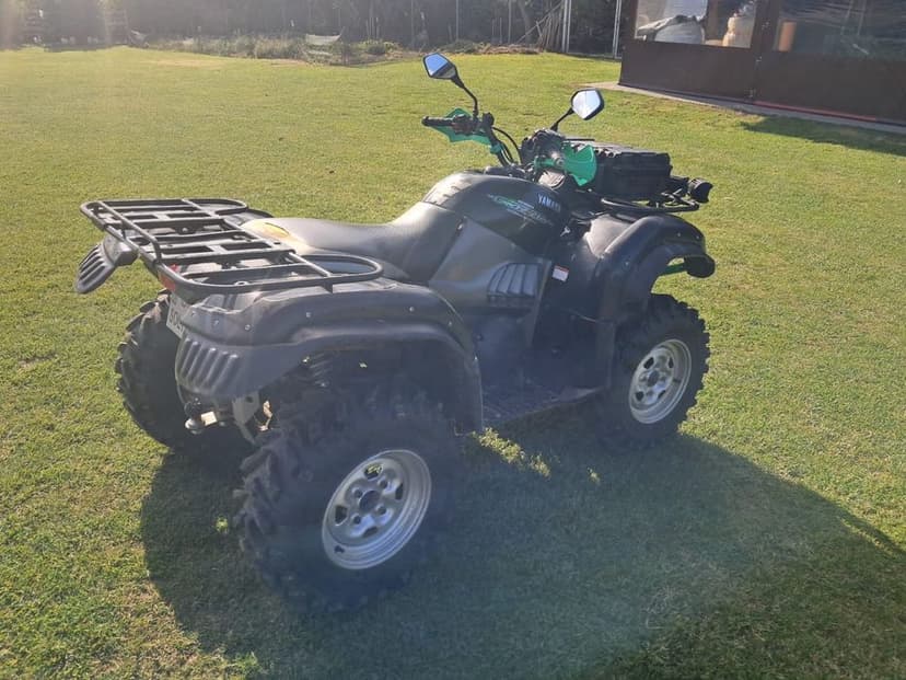 Yamaha grizzly 660 Doposażony, nowe opony, pług,