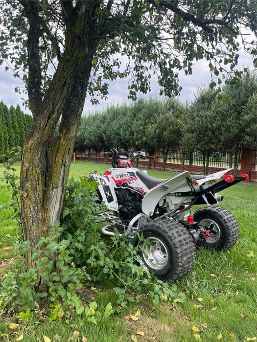 Yamaha Raptor 350 po generalnym remoncie—zarejestrowana