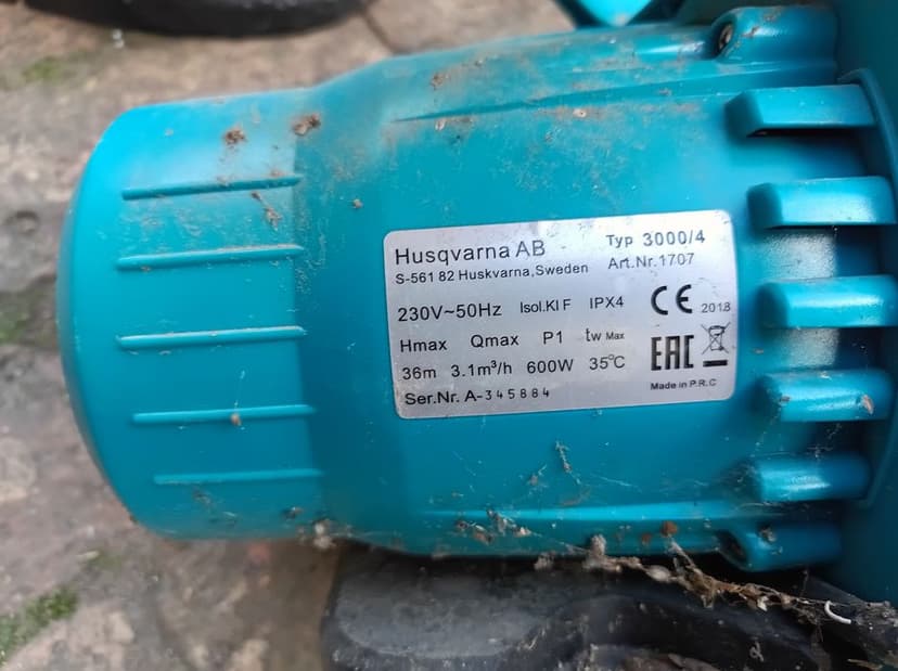 Pompy garden Husqvarna