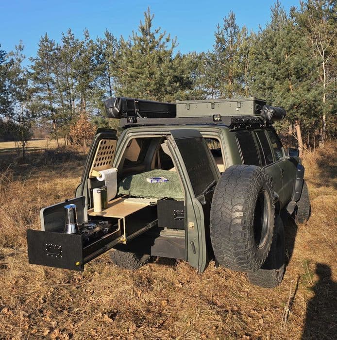 Zabudowa Wyprawowa do Nissan Patrol Y61