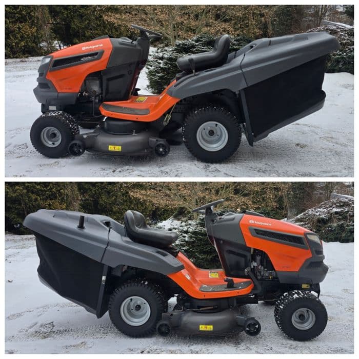 Traktorek kosiarka Husqvarna v-ka 20KM B&S pompa  hydro 2018 POLECAM