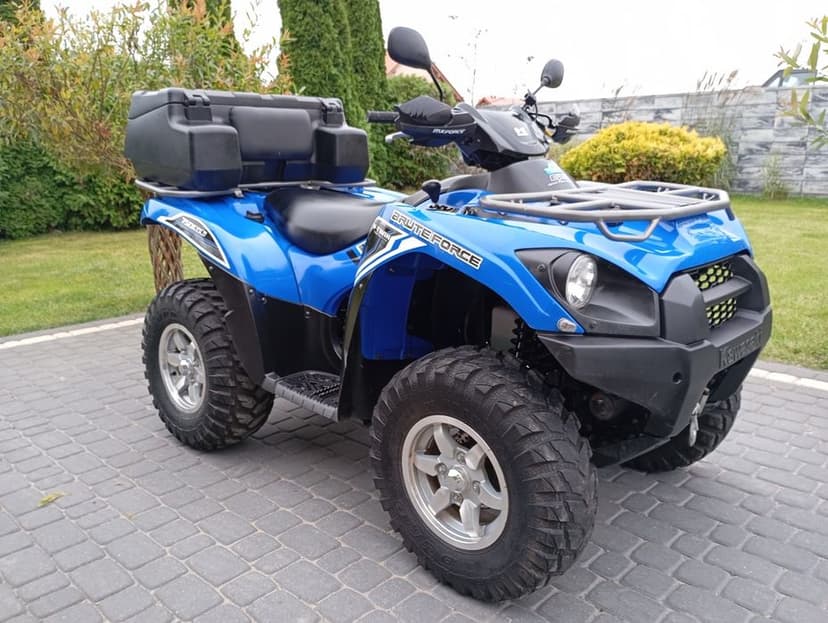 Quad Kawasaki Brute Force 750i 4x4 EPS Blokady Led Homologacja